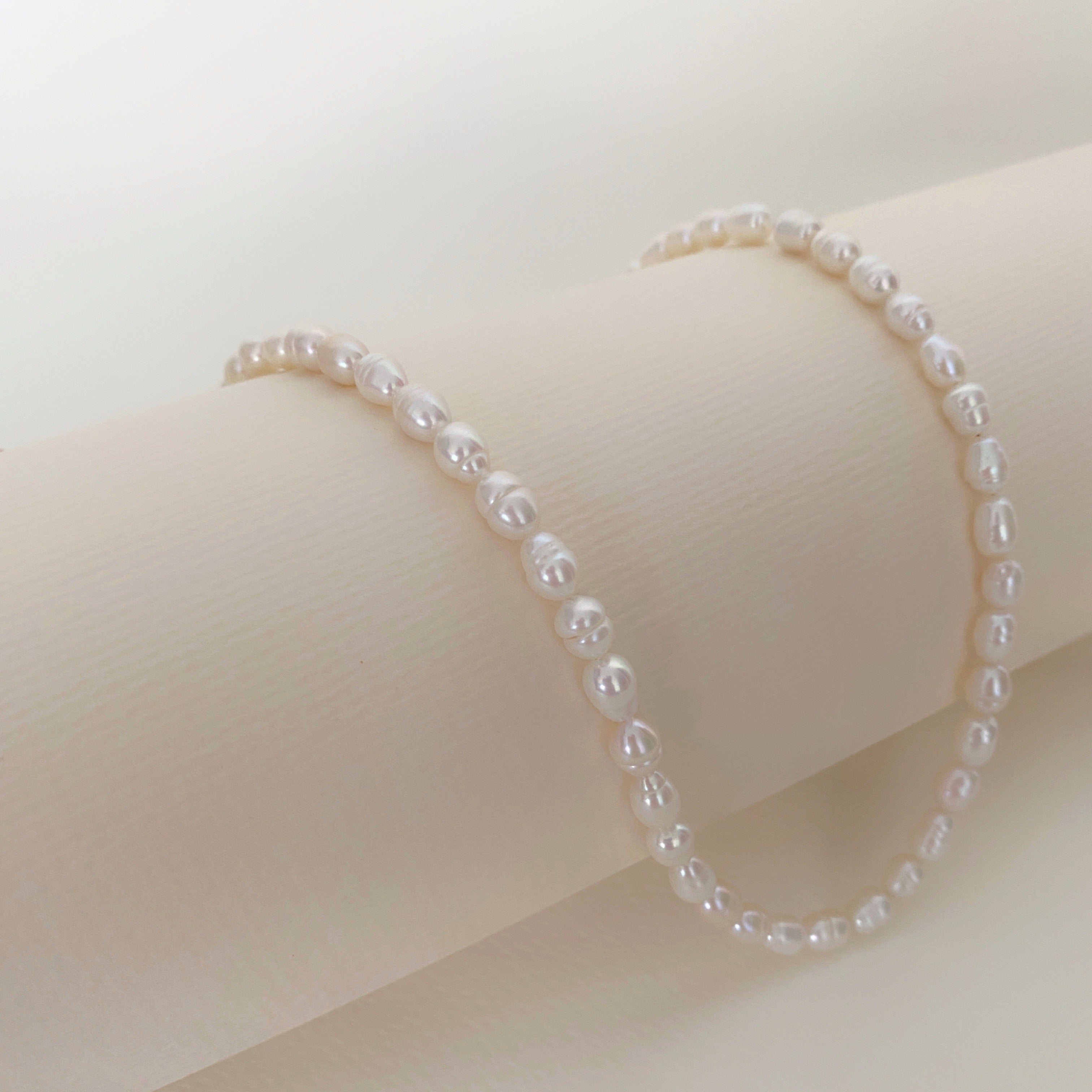Choker Perlas